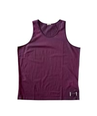 【26SS】 refomed / 10WASH TANK TOP -PURPLE-