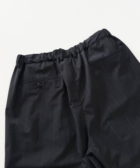 【26SS】 YOKO SAKAMOTO / DOUBLE PLEATED WIDE EASY PANTS -BLACK-