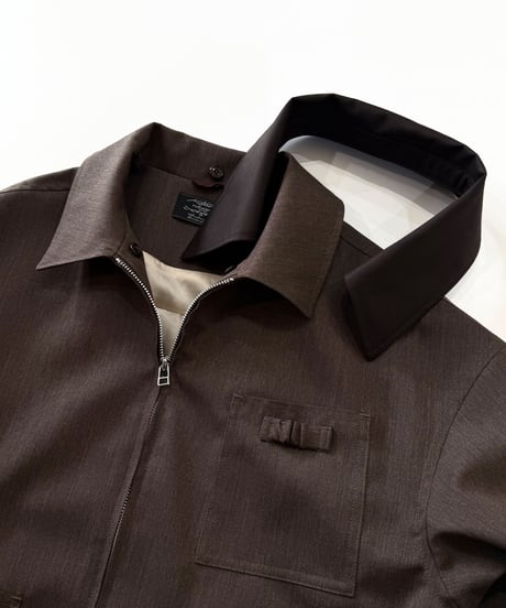 【26SS】 refomed / NEXT MAN WOOL JACKET -BROWN-