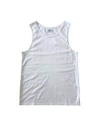 【26SS】 marka / Organic Cotton High Twist Knit / Tank Top -White-