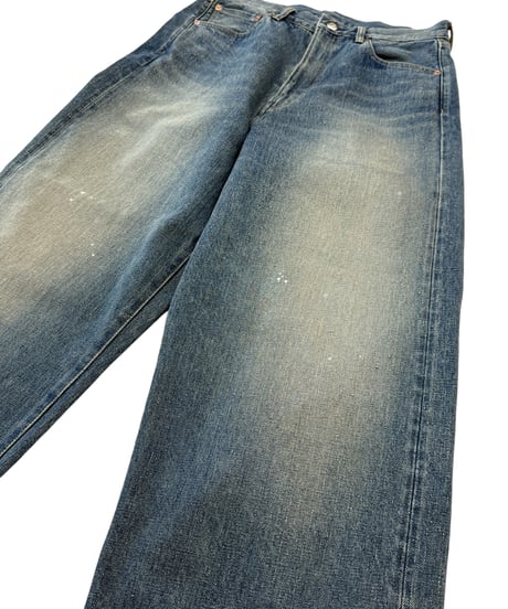 【26SS】 YOKO SAKAMOTO / 5POCKET BAGGY PANTS "USED FADE" -FADE INDIGO-