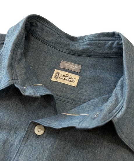 【26SS】 AMOSKEAG / CHAMBRAY WORK SHIRT -LIGHT INDIGO-