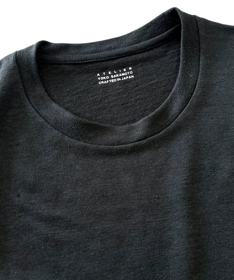 【26SS】 YOKO SAKAMOTO / SLEEVELESS TOP -BLACK-