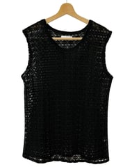 【残り1点】Urig / RUSSELL KNIT NO-SLEEVE PO -BLACK-