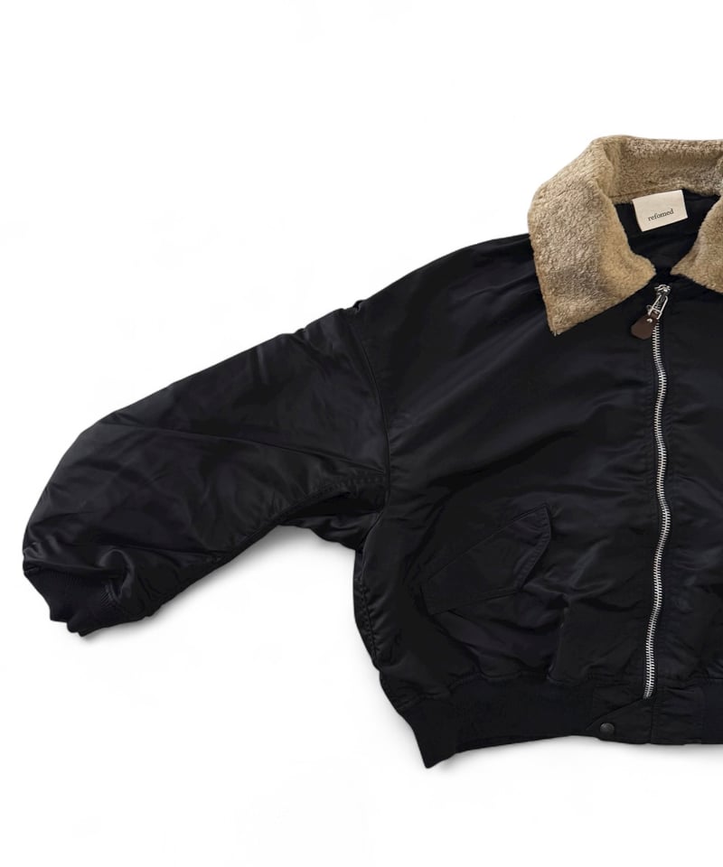 25AW】refomed / CASTRO JAMPER -BLACK- | YURAGI