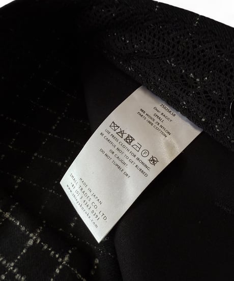 【25AW】SHINYAKOZUKA / Dear BAGGY -WINDOW PEN-