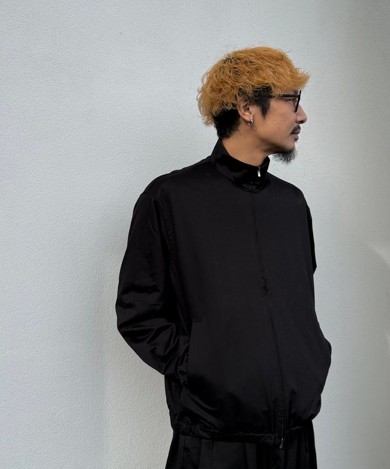 26SS】 YOKO SAKAMOTO / TRACK JACKET -BLACK- | Y