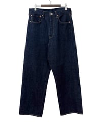【26SS/残り1点】 YOKO SAKAMOTO / 5POCKET STRAIGHT PANTS "ONE WASH" -INDIGO-