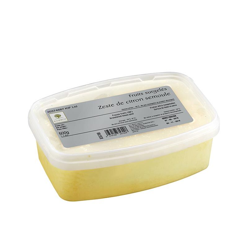 ラビフリュイ スペイン産IQFレモンゼスト 500g | MARKT ~Pour le Pet