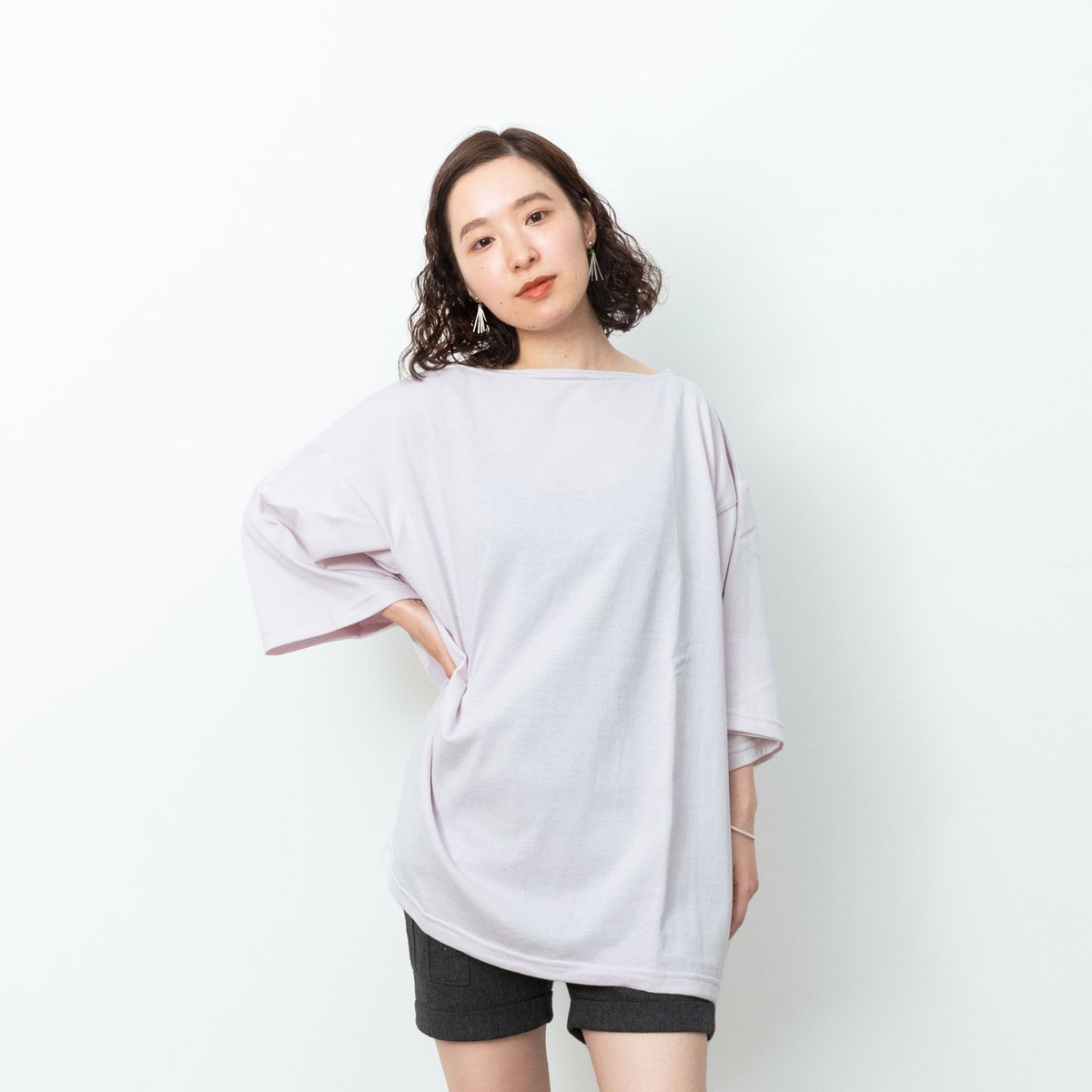 トップス OUTIL TRICOT AAST SHORT porter classic OUTIL TRICOT AAST SHORT - WHITE/BLACK - PURAS