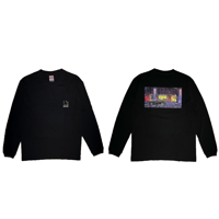 L'sBASE Back-Print-Long-Sleeve (black)