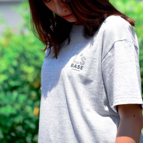 L's BASE Back-Print Tee (Gray)