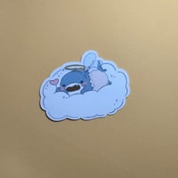 なぐサメくん　天使　ステッカー