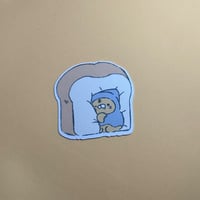 とらてんんとパン　ステッカー