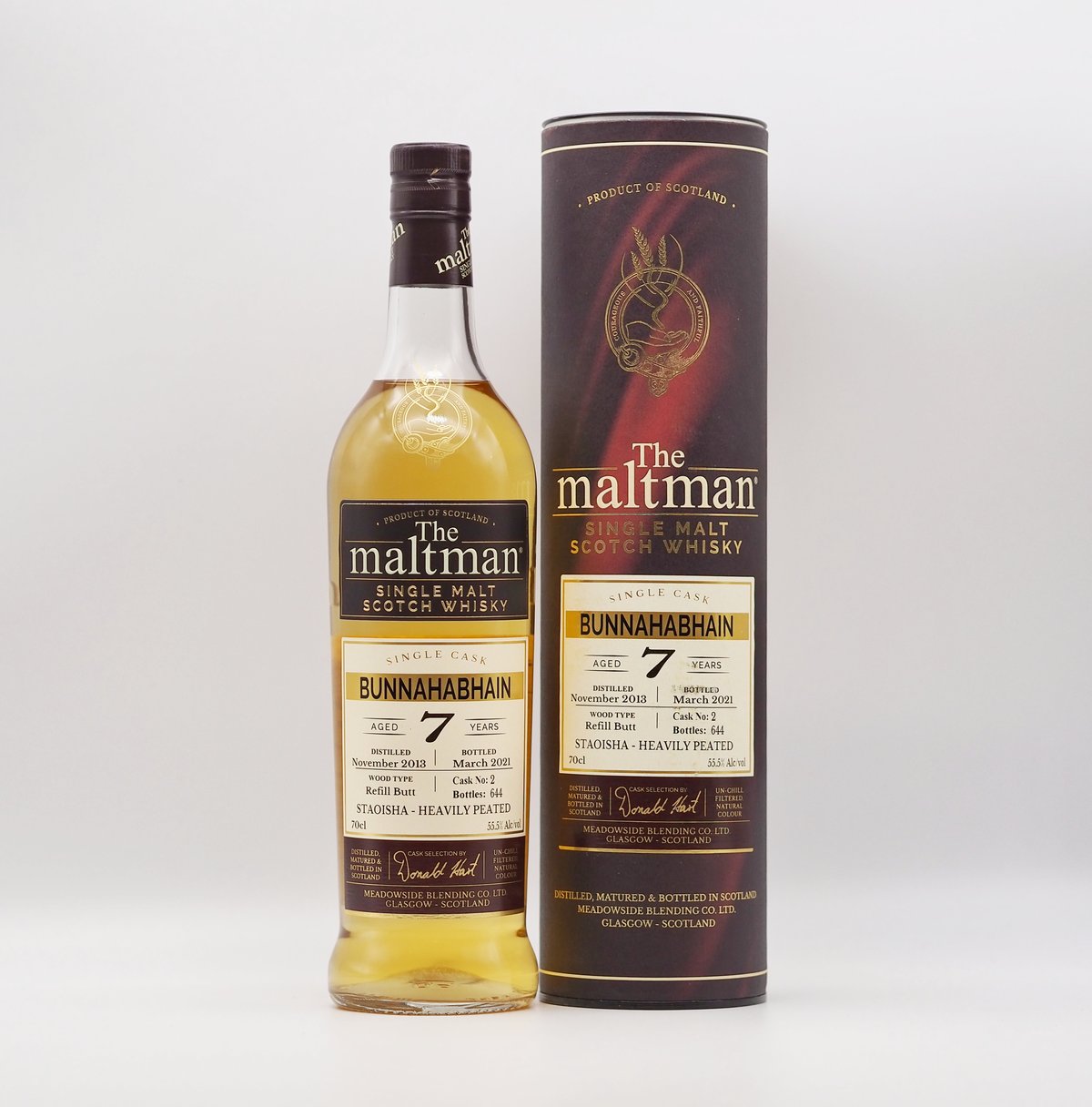 ブナハーブン　シングルモルト　1979 スコッチ ウイスキー ブナハーブン 7年 ﾍﾋﾞｰﾋﾟｰﾃｯﾄﾞ 55.5% 700ml ザ・モルト