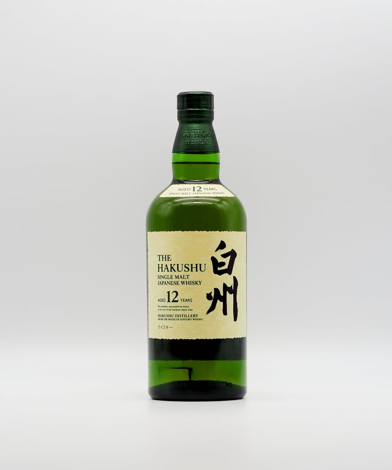 サントリー白州12年＋白州蒸留所シングルモルトウイスキー＋
