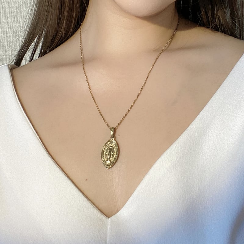 聖母マリア メダイ風 Hawaiian Jewelry ネックレス | fortuna esse 聖母マリア メダイ風 Hawaiian Jewelry ネックレス | fortuna esse