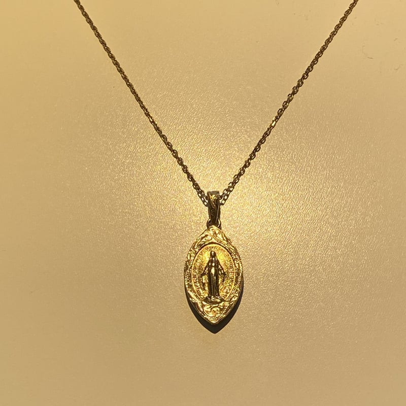DOLCE&GABBANA聖母マリア メダイ付き ネックレス 聖母マリア メダイ風 Hawaiian Jewelry ネックレス | fortuna esse