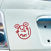 トッポリーノ FIATトッポちゃんデカール