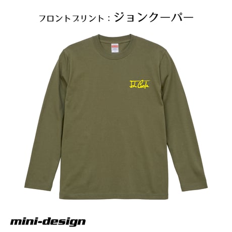 KYOTO BMW MINI 長袖Tシャツ【京都】ライトオリーブ＆イエロー