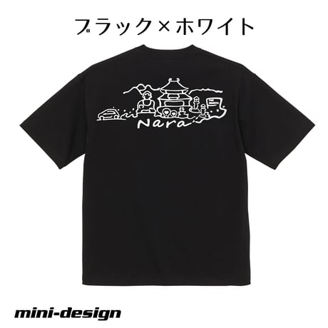 【奈良】ビッグシルエット・チンクエチェント・ジャポーネTシャツ