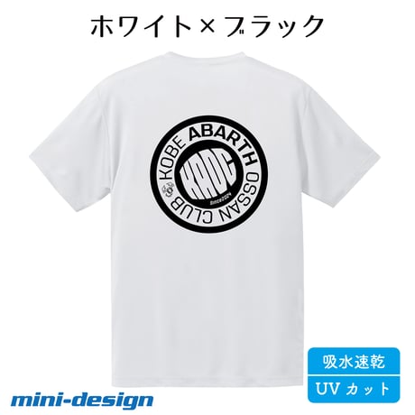 【KAOC】KOBE ABARTH OSSAN CLUB 「ドライシルキータッチTシャツ 」