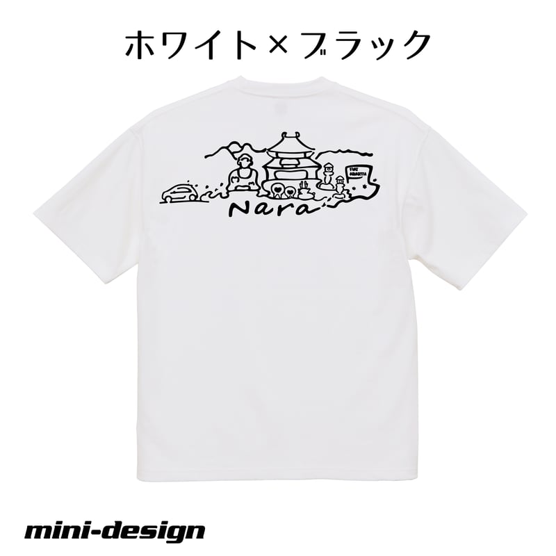 奈良】ビッグシルエット・チンクエチェント・ジャポーネTシャツ | MINI