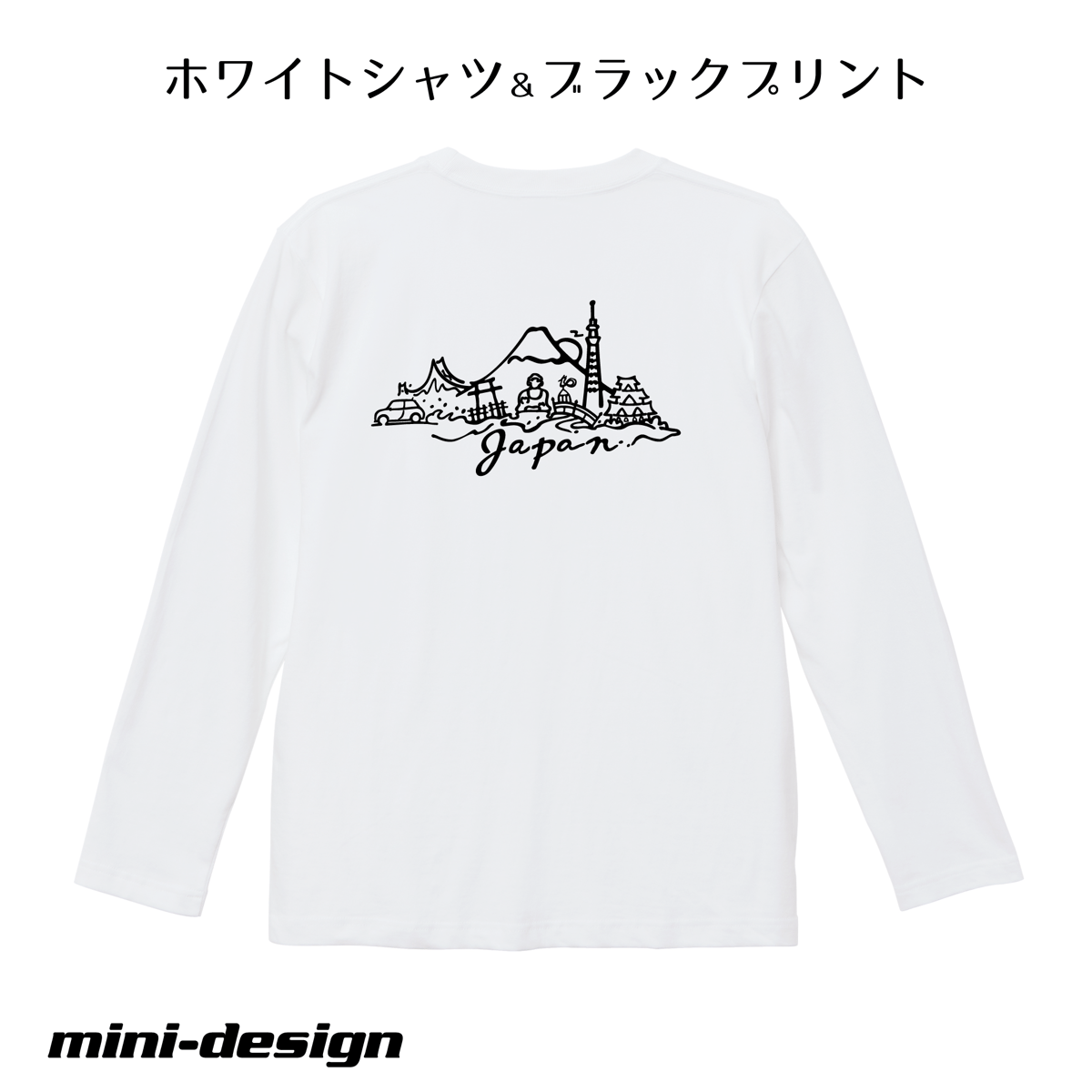 JAPAN BMW MINI 長袖Tシャツ【ジャパン】 | MINI-DESIGN SHOP