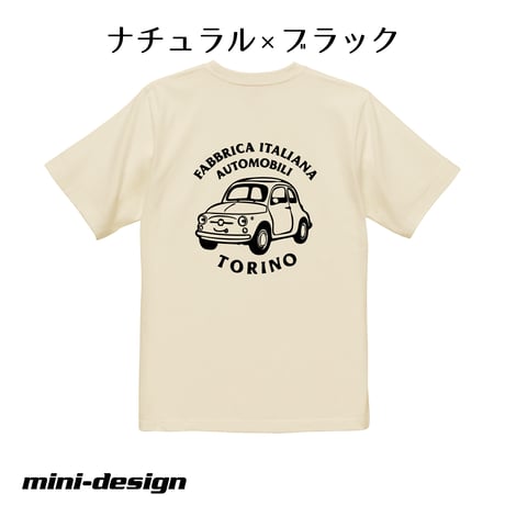 CIAO チンクエチェント コットンTシャツ