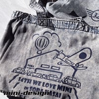 BMW MINIが好き！全国オフ！2023　デニム・ラージ・トートバッグ