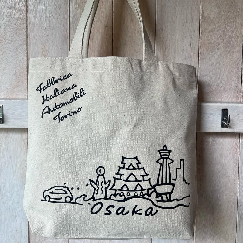 ヘビーキャンバス・トートバッグ FIAT500 / ABARTH595【大阪】 | MINI-