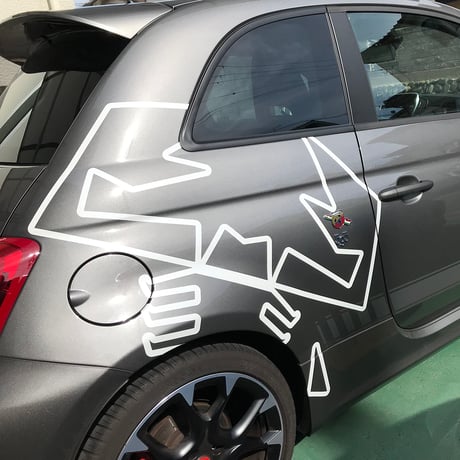 ABARTH 500/595 オリジナル・スコルピオーネ・サイドデカール