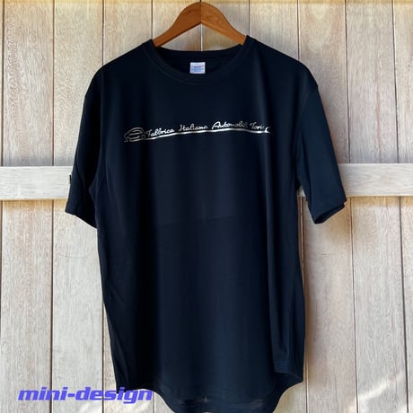 【日本】FIAT&ABARTH・ドライコットンタッチ ラウンドテール Tシャツ