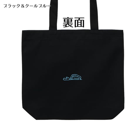 ヘビーキャンバス・トートバッグ　FIAT500 / ABARTH595【神戸】