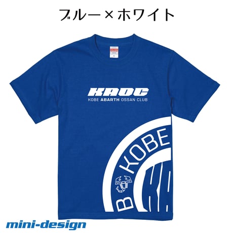 【KAOC】KOBE ABARTH OSSAN CLUB 「6.2オンスプレミアムTシャツ 」