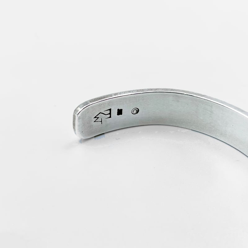 TRAVIS WALKER トラヴィスワーカー SILVER BANGLE 10mm WITH
