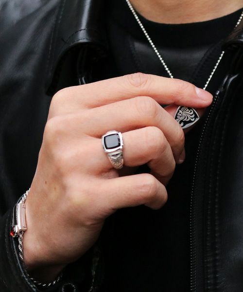 ライオンハート ステューディ ピンキーリング シルバー925 メンズ 楽天市場】ライオンハート ステューディ ピンキーリング