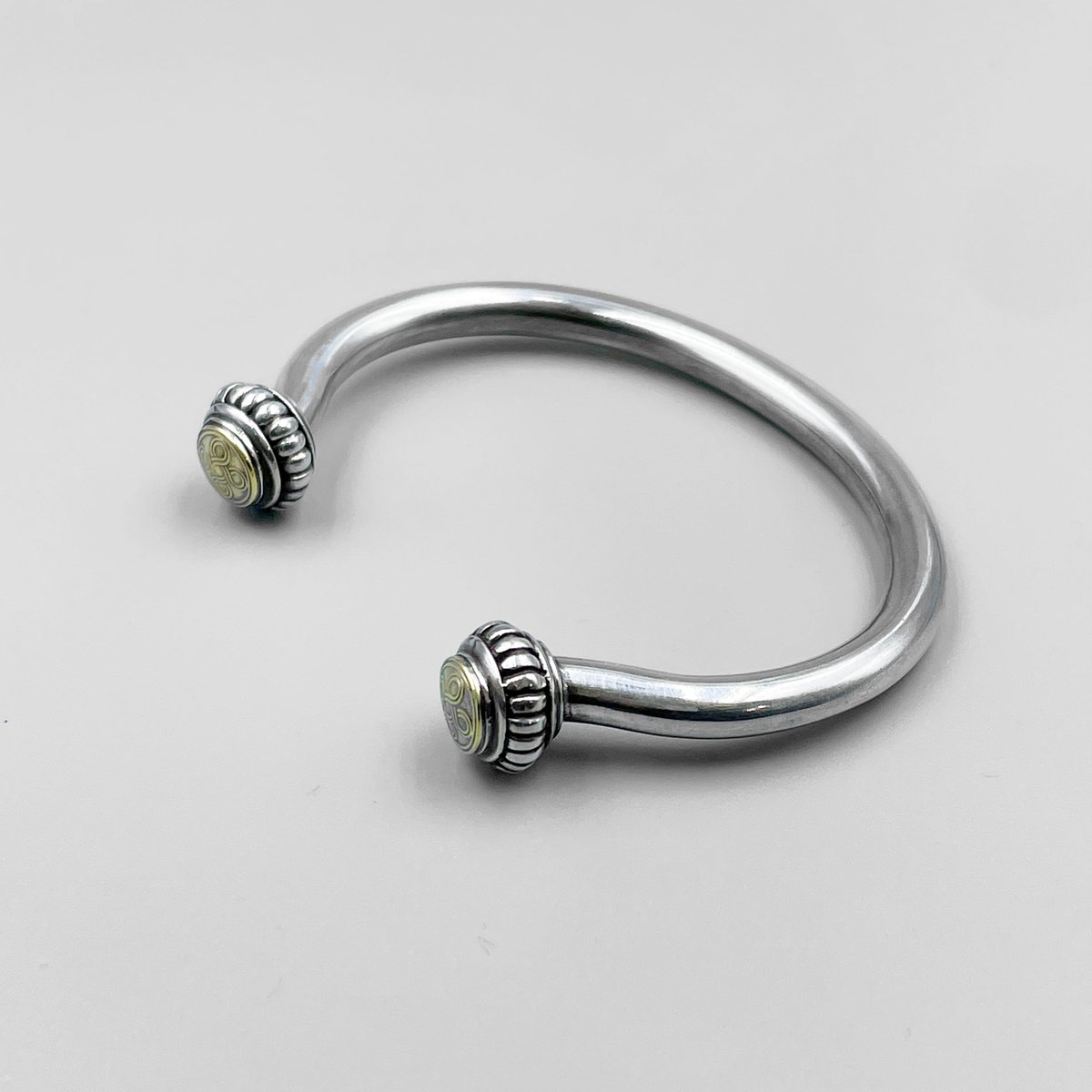 チョロス　CHOLOSシルバーバングル CHOLOS チョロス RITUAL BANGLE S M L | Pan's Secret