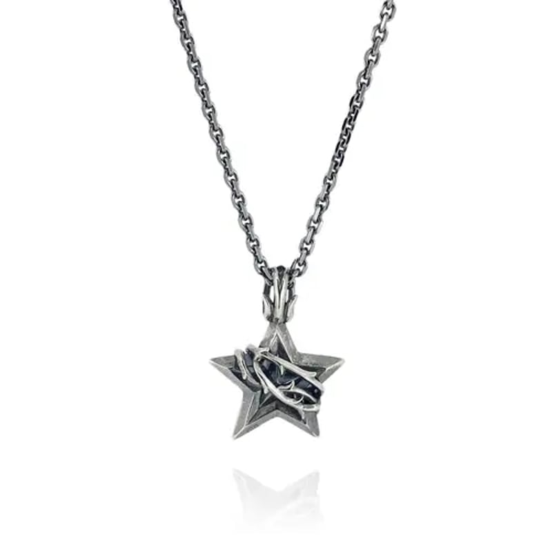 M's collection エムズコレクション スター ネックレス シルバー