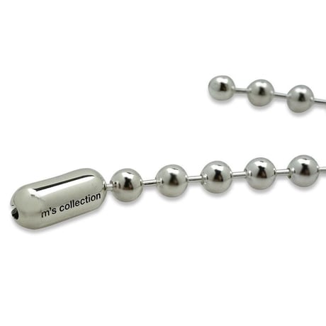 M's collection エムズ コレクション FINE BALL CHAIN BRACELET  FB-007