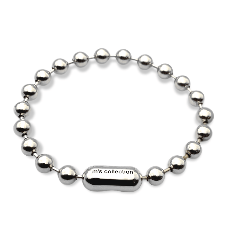 M'sコレクション M's collection エムズ コレクション FINE BALL CHAIN BRACE