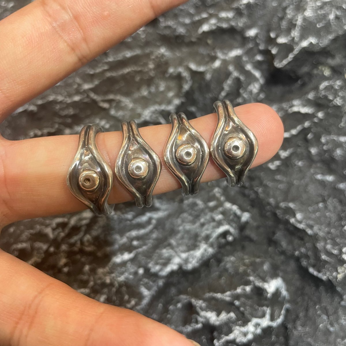 cholos  ANKH RING リング　シルバー×K18 cholos ANKH RING リングシルバー×K18