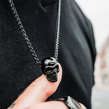 SkeletonHD スケルトンエイチディー ネックレス　Titan Skull Pendant Chain　AC-096 - 006