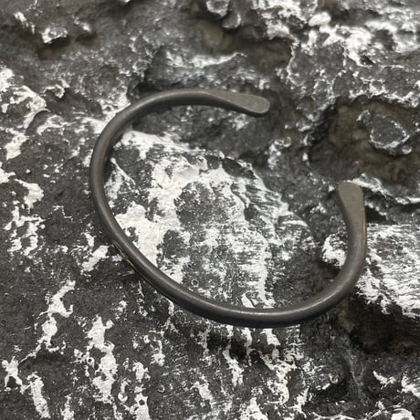 amp japan アンプジャパン　バングル　Black Brass Bangle With Diamond
