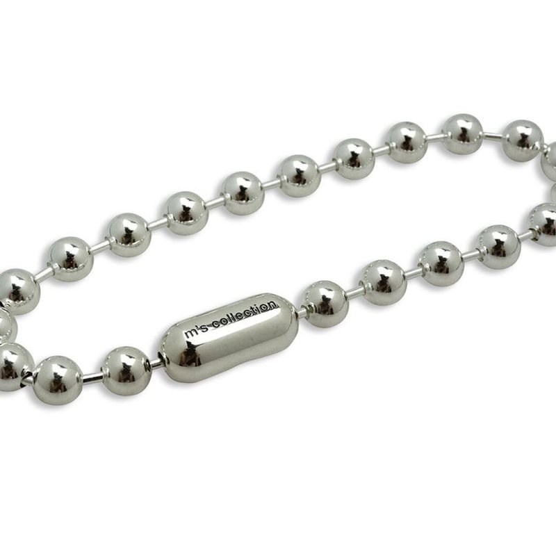M's collection エムズ コレクション FINE BALL CHAIN BRACE M's collection エムズ コレクション FINE BALL CHAIN BRACE