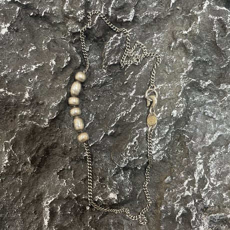 50cm在庫あり　CHOLOS チョロス  BEADS NECKLACE ビーズネックレス