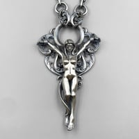 CHOLOS チョロス GOLDLINE FEATHER(M) NECKLACE PENDAN