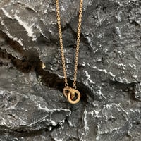 CHOLOS チョロス GOLDLINE FEATHER(M) NECKLACE PENDAN