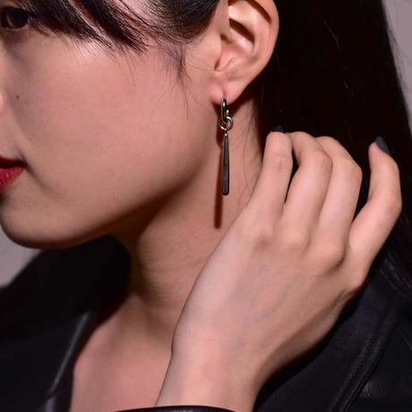 LHME-エルエイチエムイー リンクドロップピアス/TYPE E/サージカルステンレス 2EA003E