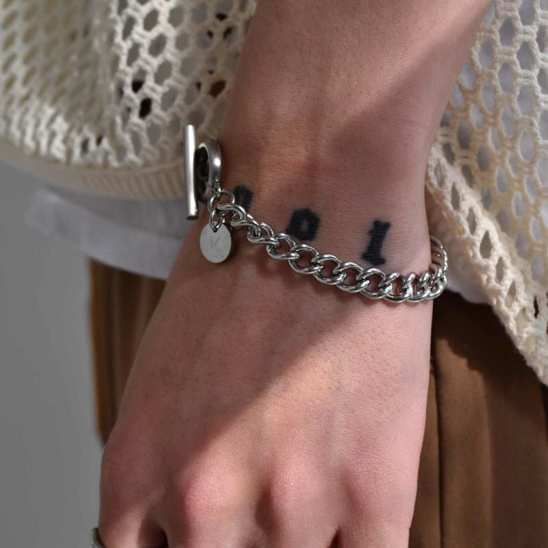 LHME-エルエイチエムイーリンクチェーンブレスレット/TYPE A